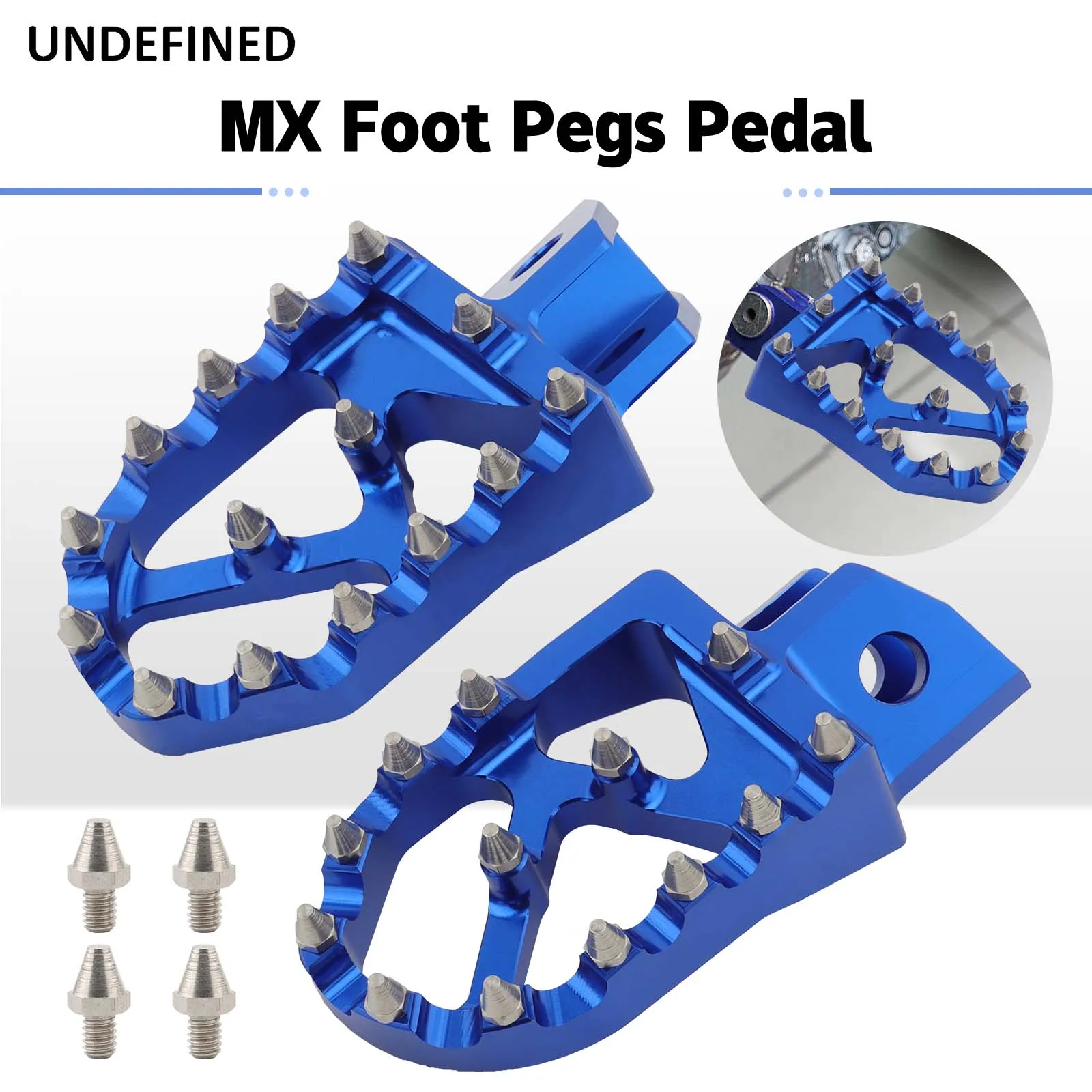 

For YAMAHA YZ80 YZ125 YZ 125 YZ250 YZ500 YZ490 1998-1990 Motorcycle Accessories Foot Pegs Footpegs Footrest Foot Pedals Rests