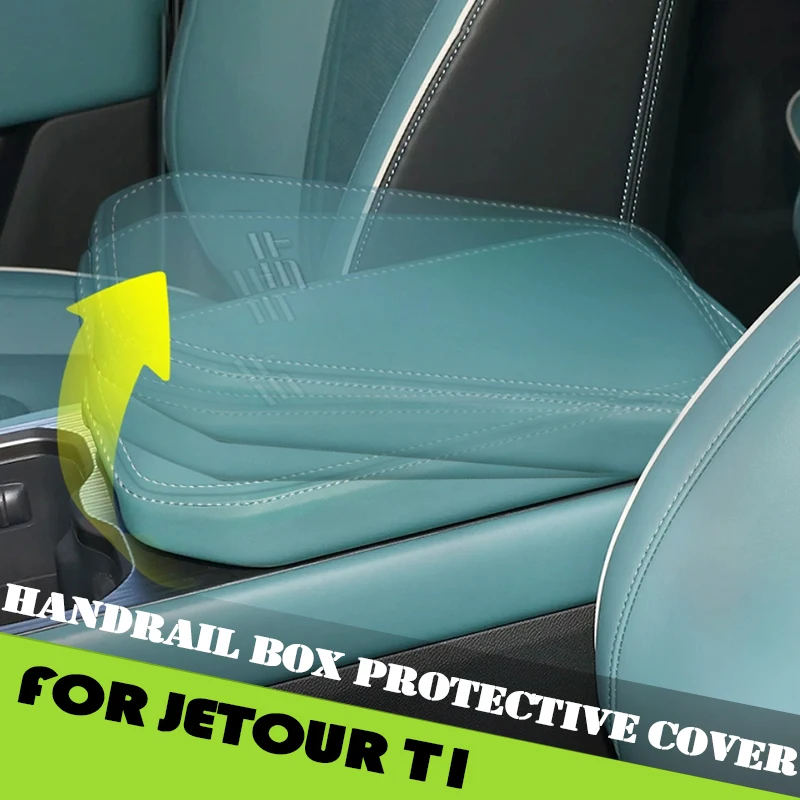 Car Armrest Box Protective Cover Fit for Jetour Shanhai T1 2024 2025 Modified Car Central Armrest Elbow Pad Car Accessories