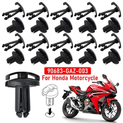 10x For Honda CB 1300 VTR VFR 800 CBR 250 600 1000 MSX 125 ABS SH 150 Motorcycle Scooter Push Rivets Panel Trim Clips Fastener