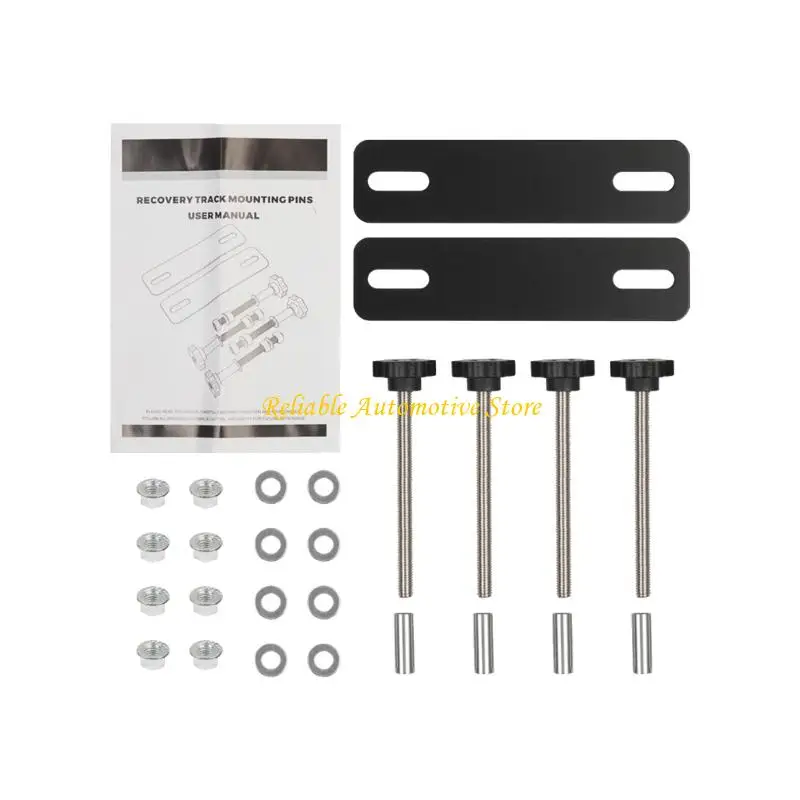 

M68B Corrosion Resistant Vehicle Roof Brackets set Easy to Use for Fieryred