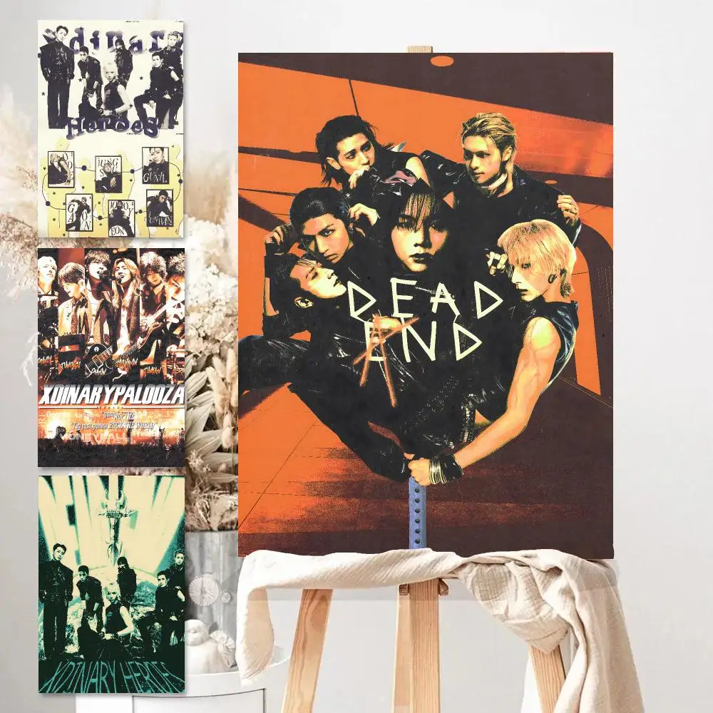Xdinary Heroes KPop Band Punk Poster Self-adhesive Advanced Aesthetic Printing Paper Wall Art for Living Room Home Decor - view 4