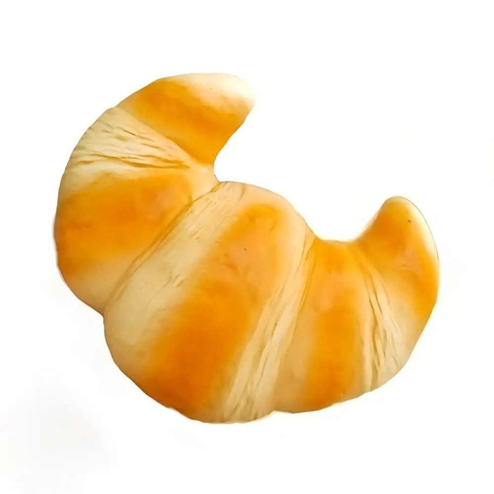 Cute Croissant Squeeze Toy Slow Rebound Soft Stress Relief Toy Sticky Gift Anti-anxiety toys for Adult Kids