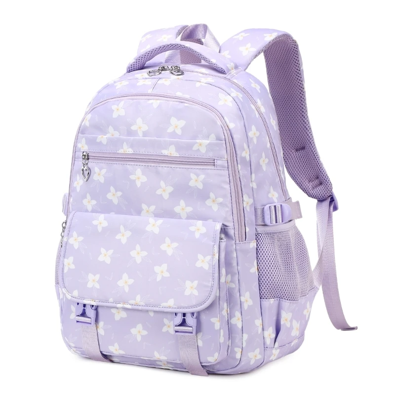 3pcs Comfortable School Bag and Lunch Bag Pencil Case Set for Student Large Capacity Backpack Rucksacks Casual Daypacks