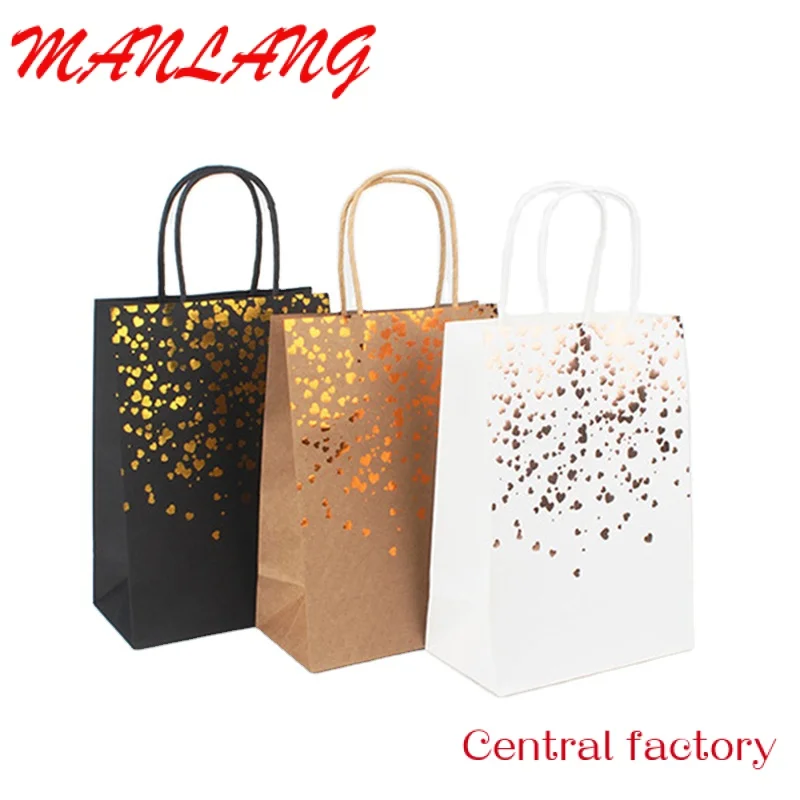 Custom  Luxury Custom Paper Bag with Your Own Logo Gift Paper Bag Manufactures Custom Clothing Shopping Bags Kraft Paper Customi