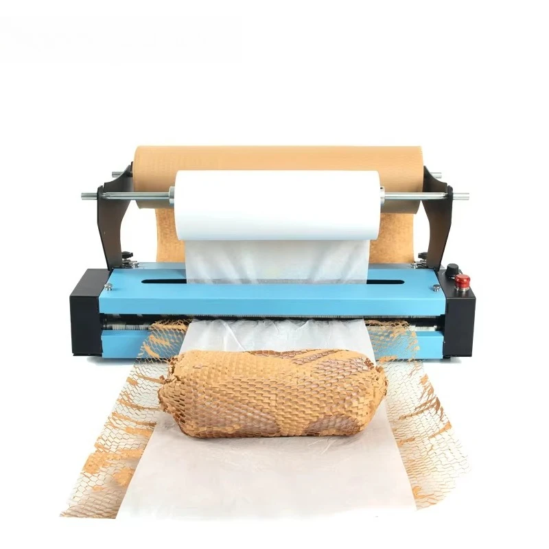 For Mini  Paper Packaging Machine Motorized High Efficiency Honeycomb Expansion Adjustable Cutting Station 110-240V