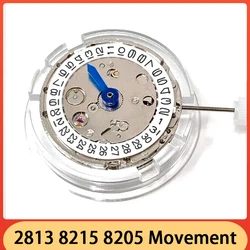 New High Quality Chinese Pearl 2813 8215 8205 Movement Single Calendar Automatic Mechanical Movement Red Wheel Watch Accessories