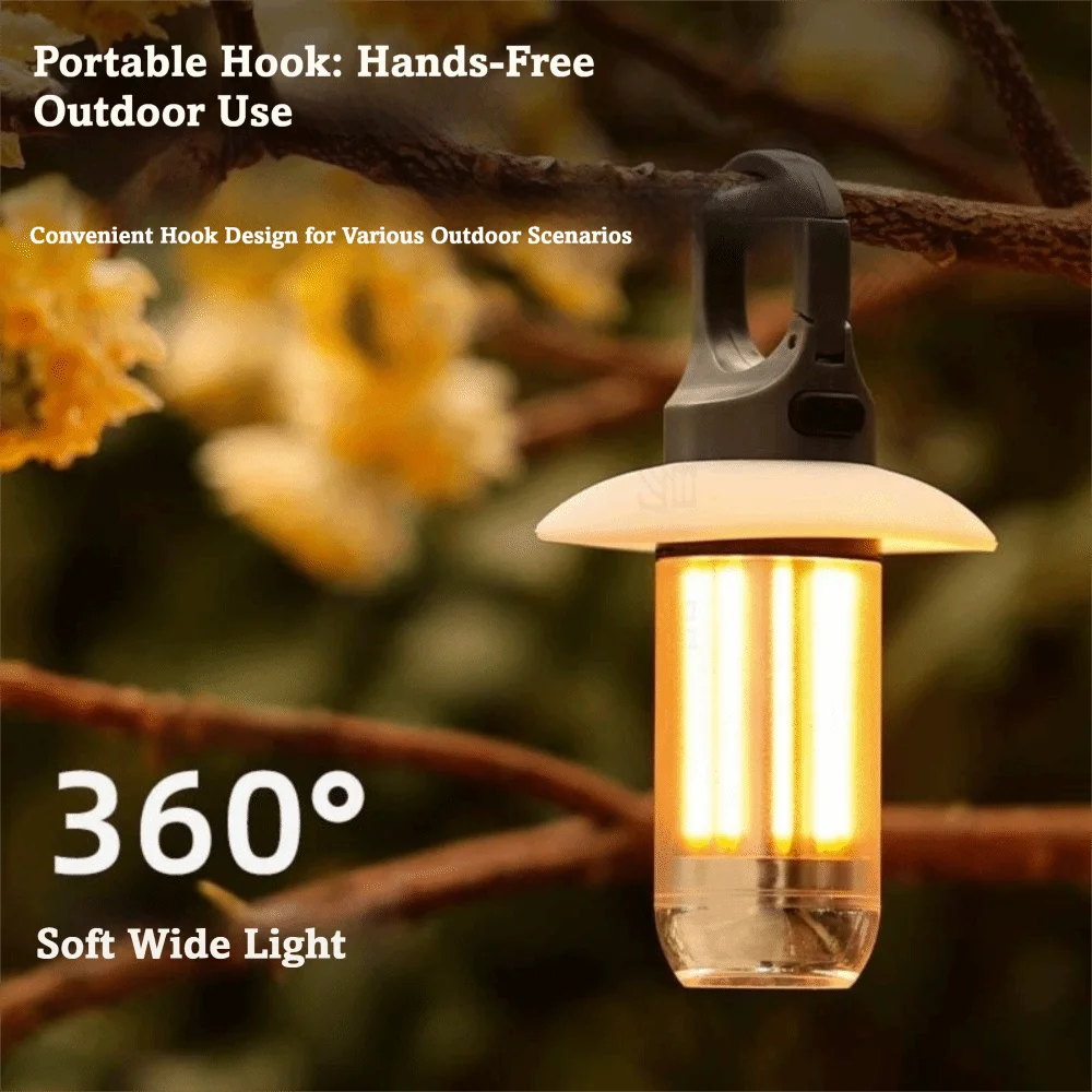 lanterna-portatil-multifuncional-recarregavel-por-usb-super-brilhante-lampada-suspensa-5-modos-a-prova-d'Agua-lampada-para-camping