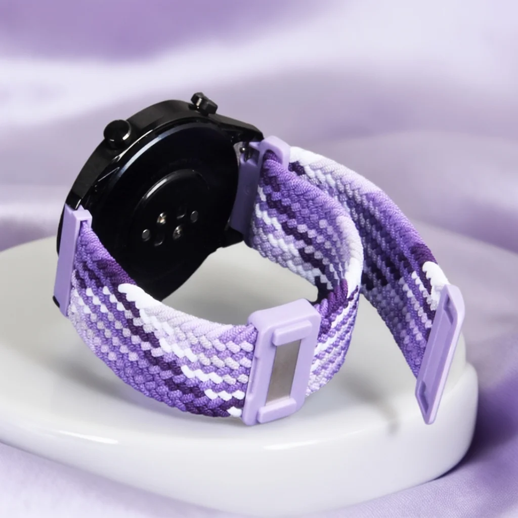 For Samsung Galaxy Watch 7 6 5 4 40/44mm Band Bradied Magnetic Strap Bracelets For Galaxy Watch5 Pro/6 Classic/Gear S3 Classic