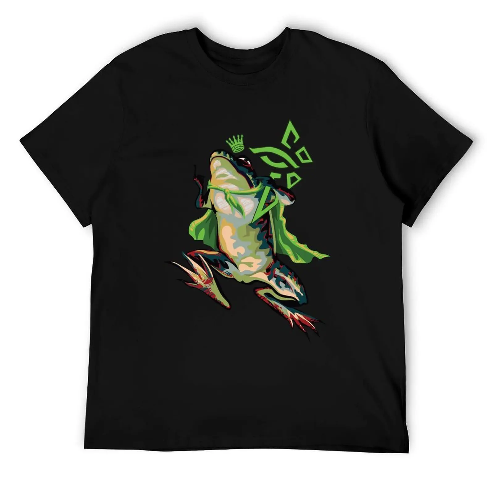 

King Frog T-Shirt t shirt man cotton man t shirts for men casual T-Shirt
