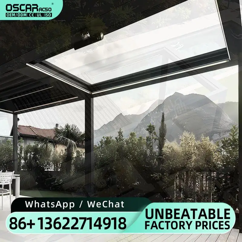 

Outdoor Adjustable Louvered Sun Shade Shelter for Patio Garden and Backyard pergola