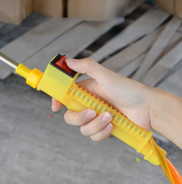 Punho Elétrico do Tubo do Pulverizador Interruptor Linha Dobro Tubulação Tomada de Mangueira Linha de Controle