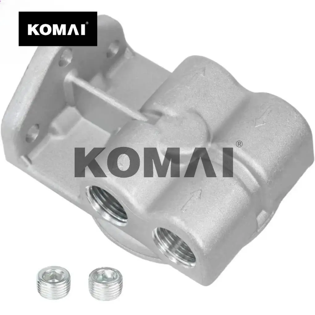 

Fuel Filter Base, For 1R-0749,1R-0750, Diesel Filter Remote Mounting Base for Excavator Machinery Parts