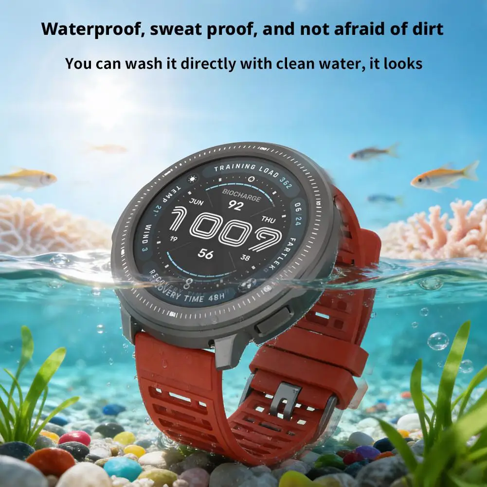 

Чехол из закаленного стекла для умных часов AMAZFIT Balance 2 47 мм, защитные аксессуары для экрана для AMAZFIT Balance 2 47 мм