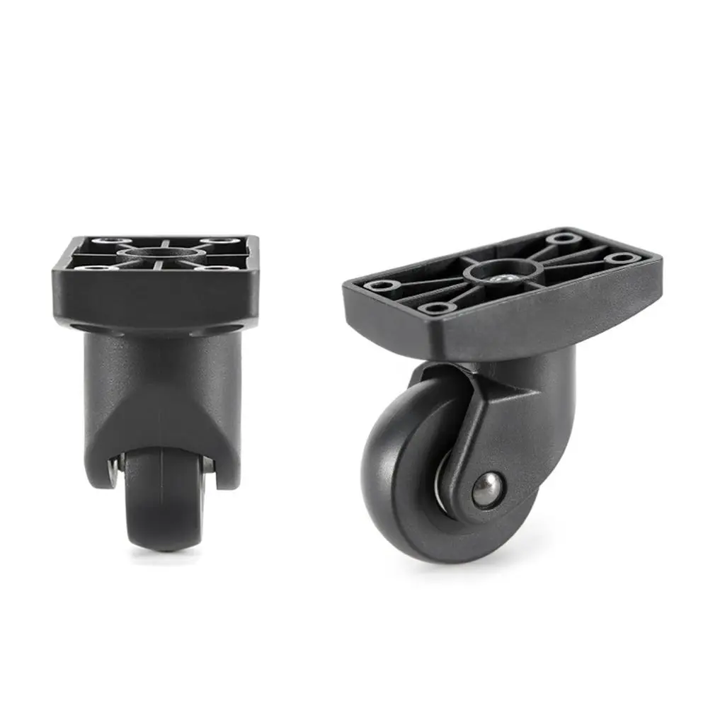 

Черный багаж, универсальный колесико, пластиковая сумка на колесиках, универсальный износостойкий ремонтный чемодан на колесиках, универсальное колесо