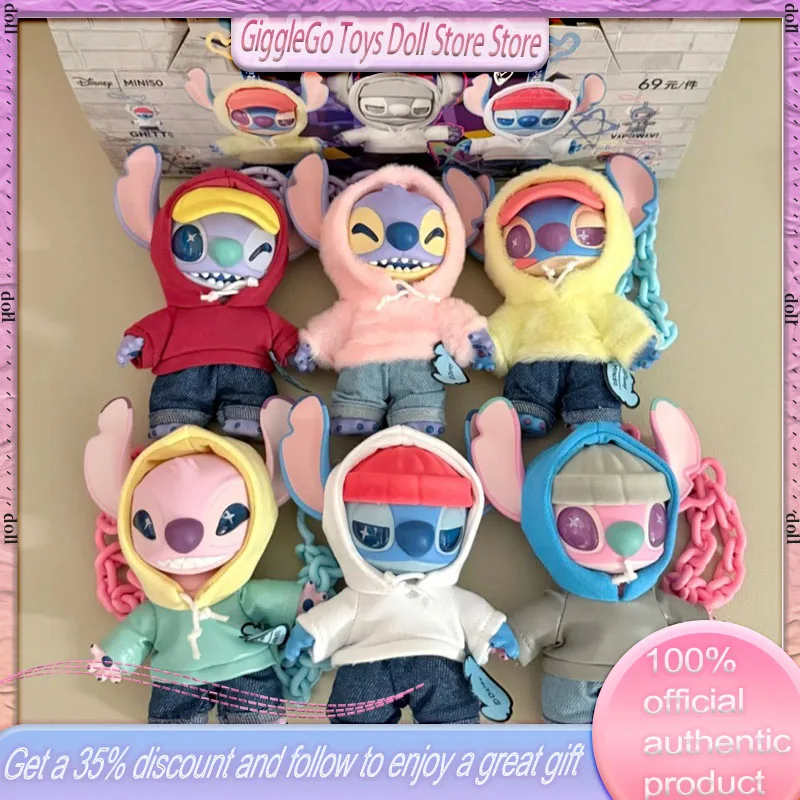

Новая оригинальная серия Stitch, слепая коробка, фигурка, милый стежок, плюшевая виниловая подвеска, кукла, загадочная коробка-сюрприз, сумка-сюрприз, подарок, модный