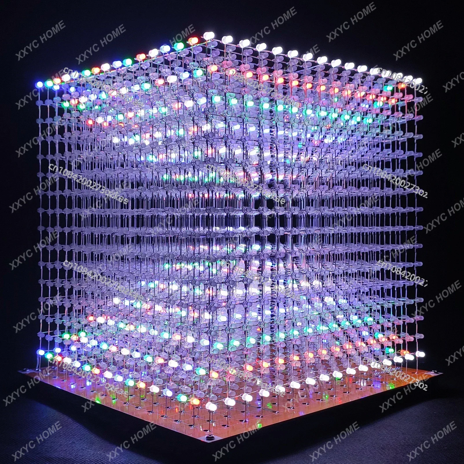 3 D16mini Light Cube Kit 16x16x16 Electronic DIY Production Parts Support Custom Animation