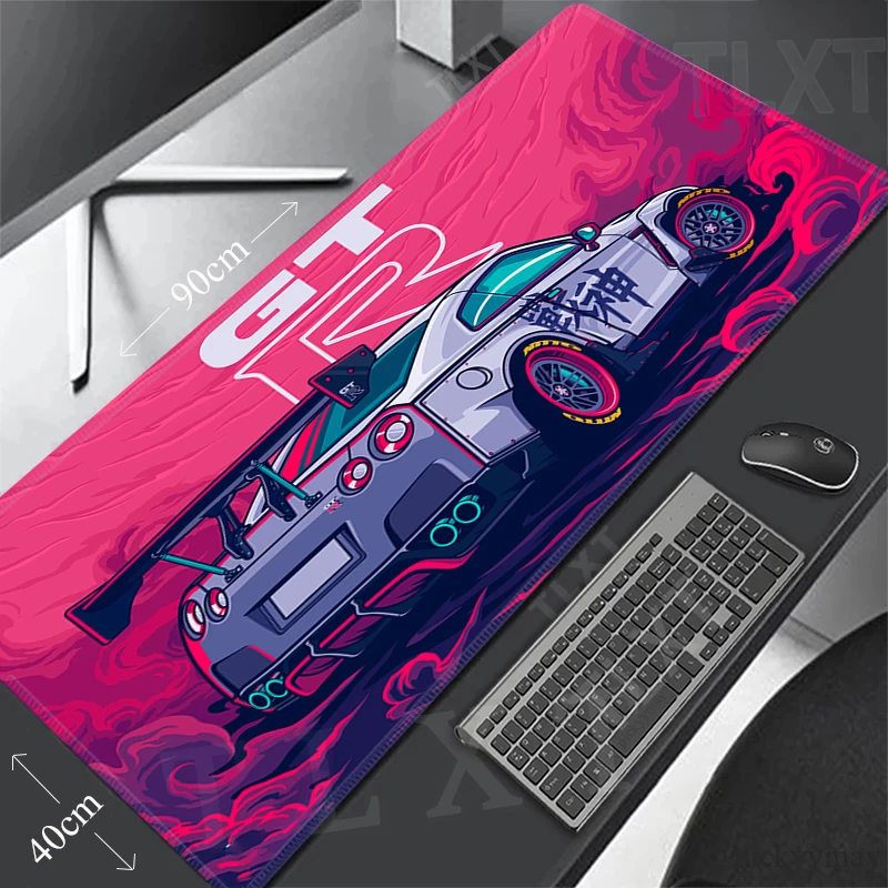 

Sports Car Large Gamer Mousepad 100x50cm Mouse Mat PC Gaming Mousepads XXL Keyboard Mats Laptop Desk Pads Mouse Pad