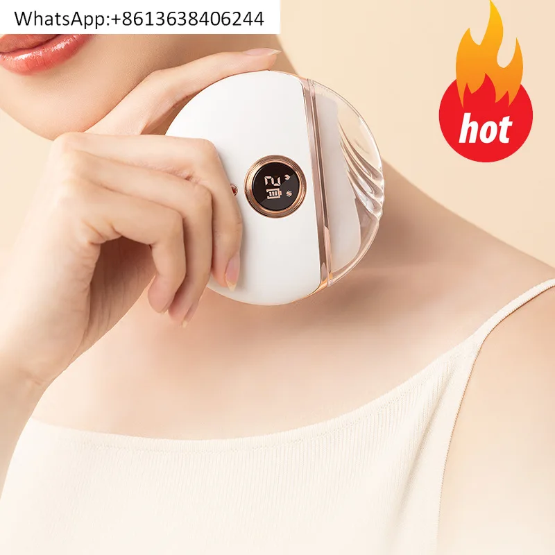 

Electric jade facial massage skin-friendly scraping board lifting artifact shaving jade electric massager