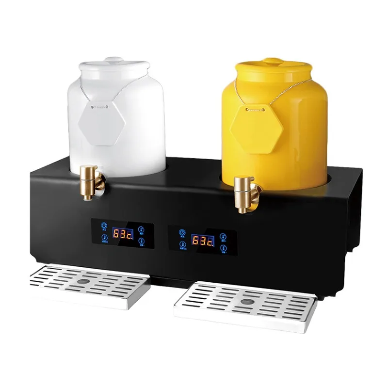 

Electric heating ceramic milk tripod commercial small hotel buffet thermal insulation juicer