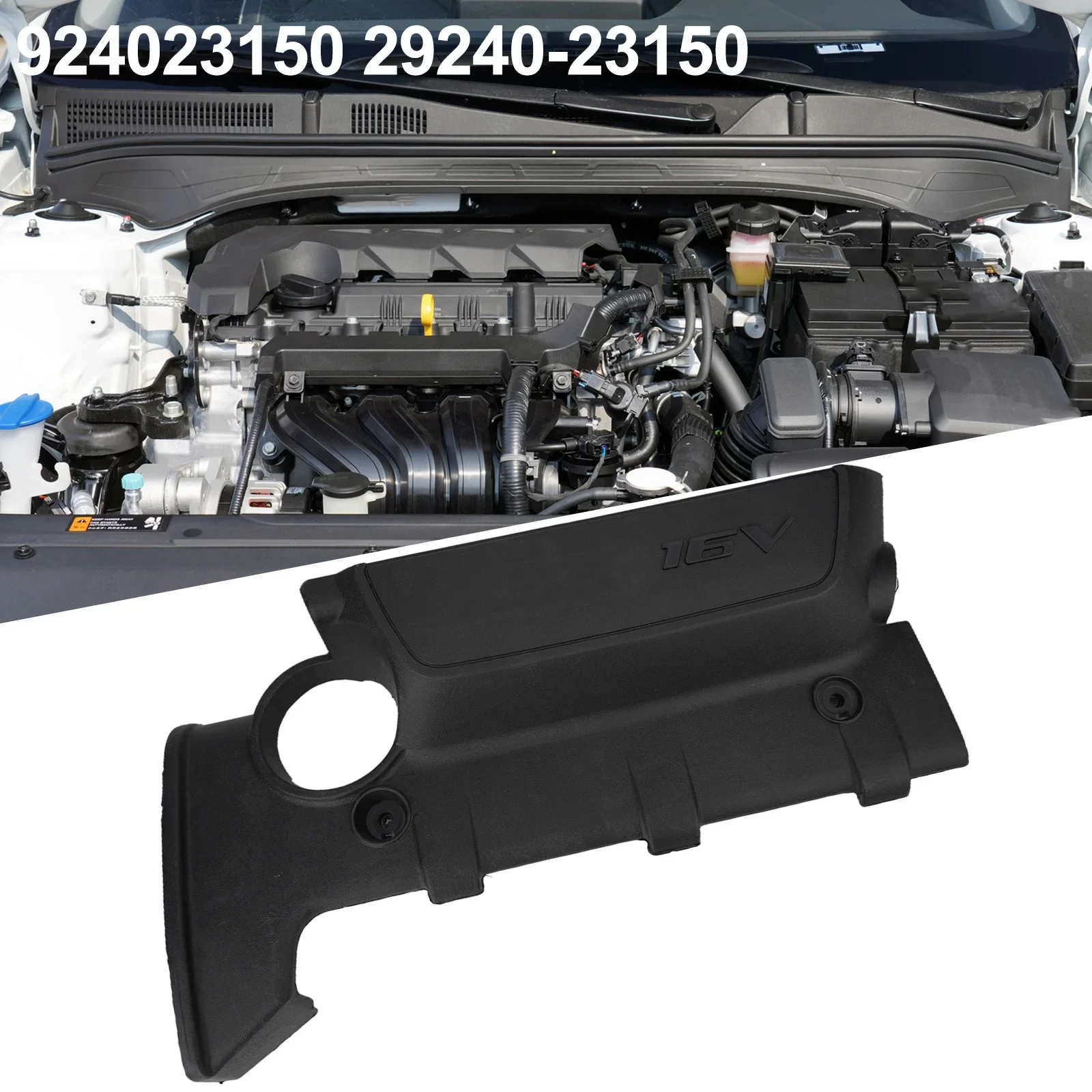 Protect and Enhance Your Vehicle with this Engine Cover for Hyundai Elantra i30 For Tucson For Kia MK2 2 0L 2924023150