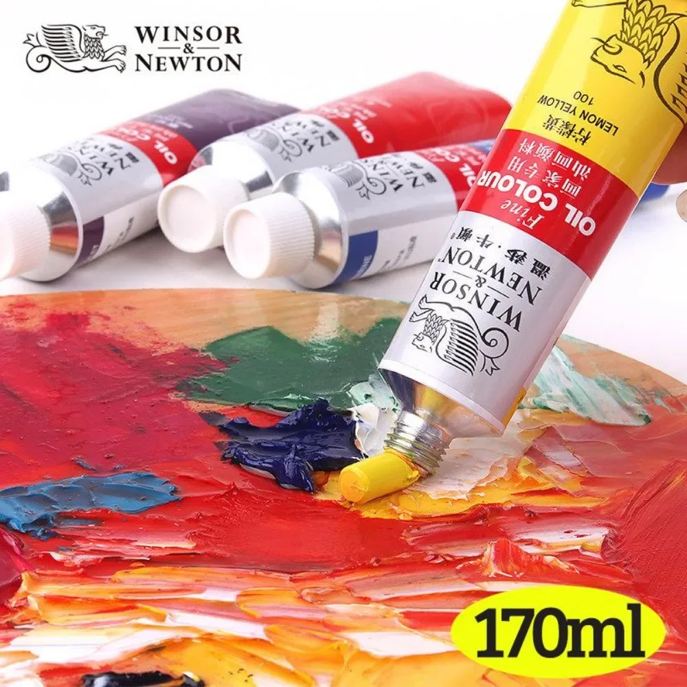 Winsor&Newton 170ML Specjalna farba olejna dla profesjonalistów Artysta dostarcza narzędzia do płótna, rzemiosła Artykuły papiernicze