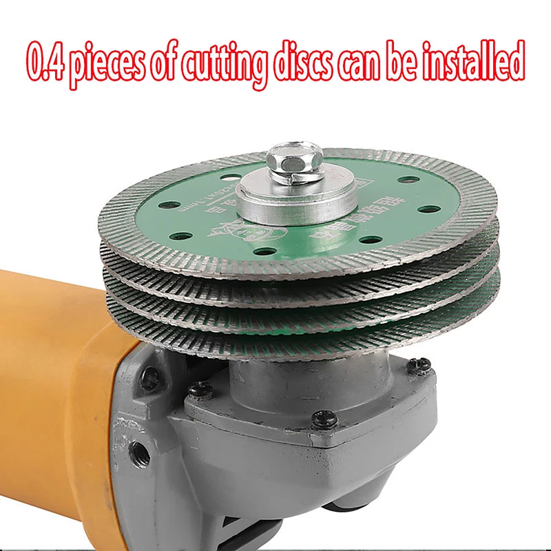 1Pc M10 M14 Angle Grinder To Grooving Machine Adapter 100/125 Type Angle Grinder Polisher Interface Converter Power Tools