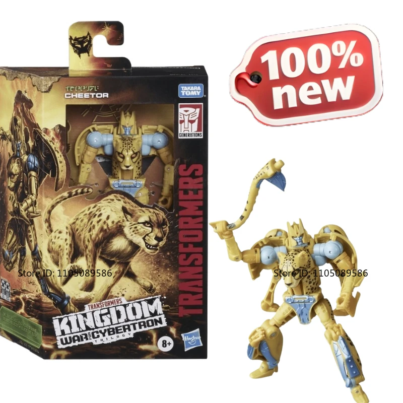 Gloednieuwe originele doos Transformer G-serie WFC-K4 Cheetor Een beweegbare pop Vakantiegeschenken studio Decoraties Ornamenten Figuur Speelgoed