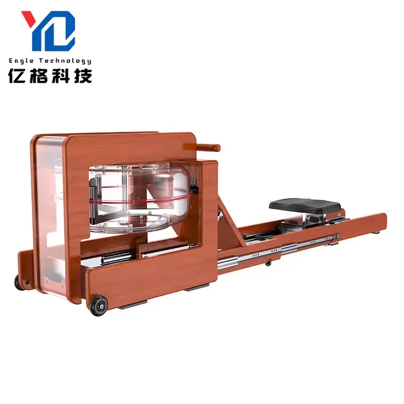 

YG-R007 Foldable water Rower Machine Commercial Rower Gym Equipment Gym water Folding Rowing Machine