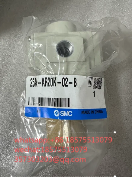 For SMC 25A-AR20K-02-B Filter Pressure Regulating Valve 1 Piece