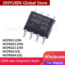 10Pcs MCP602 MCP602-I MCP6002-I MCP6002 MCP6022-I MCP6022 SN MCP604-I MCP604 MCP6004-I MCP6004 SL SOP IC Stock Wholesale