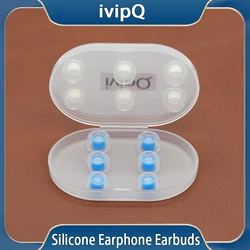 ivipQ V15 In-Ear Silicone Earphone Eartips 3Pairs for S/M/L Size Headphone Accessory Wired Headset Earbuds