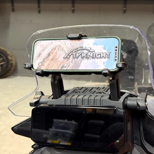 Imagen 2 del producto Soporte universal para teléfono móvil con GPS para motocicleta BMW R1250GS instalación de navegación 800MT 450MT 790ADV XL750 12mm 22mm nuevo