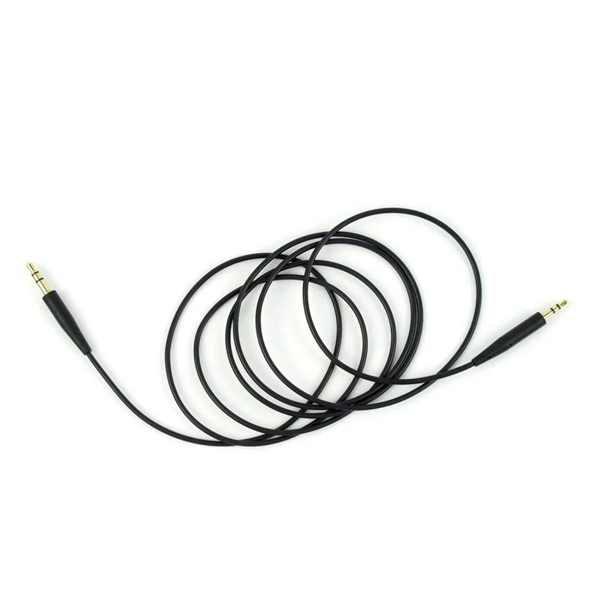 For Bose QC35 Headphone Cable QC25 QC35 II QC45 Soundtrue Audio Cable 3.5 to 2.5 Portable Pair Recording Cable,Black