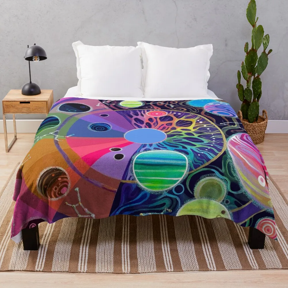 

Spatial Vision Throw Blanket Warm Napping Blanket for Office Couch Bed