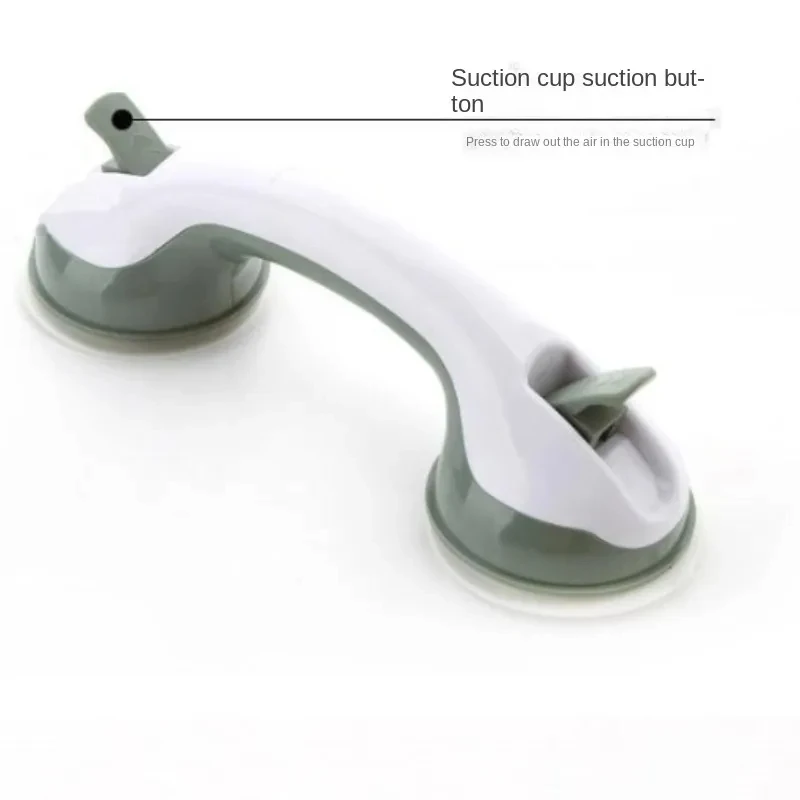 Shower Handle Safety Helping Handle Anti Slip Support Toilet Bathroom Safe Grab Bar Vacuum Sucker Suction Cup Handrail image 4