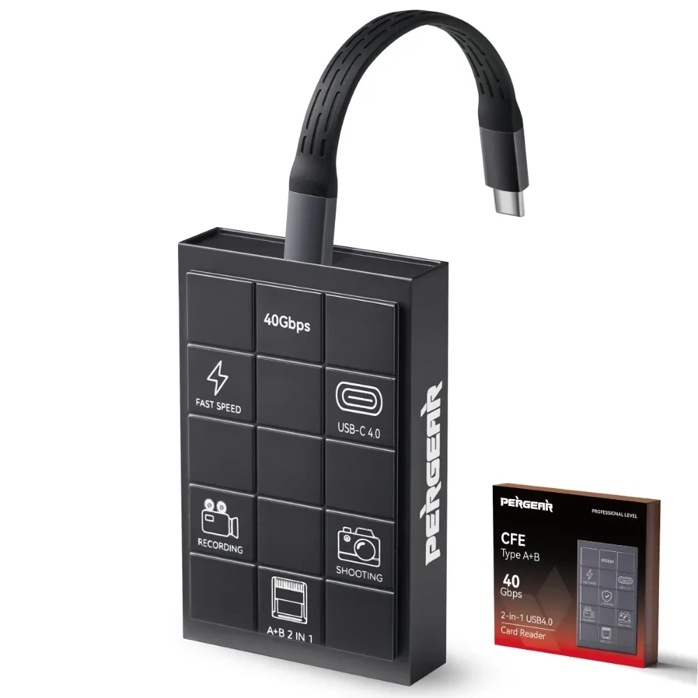 PERGEAR 256GB/512GB/1TB CFexpress 4.0 タイプA メモリーカード (2枚