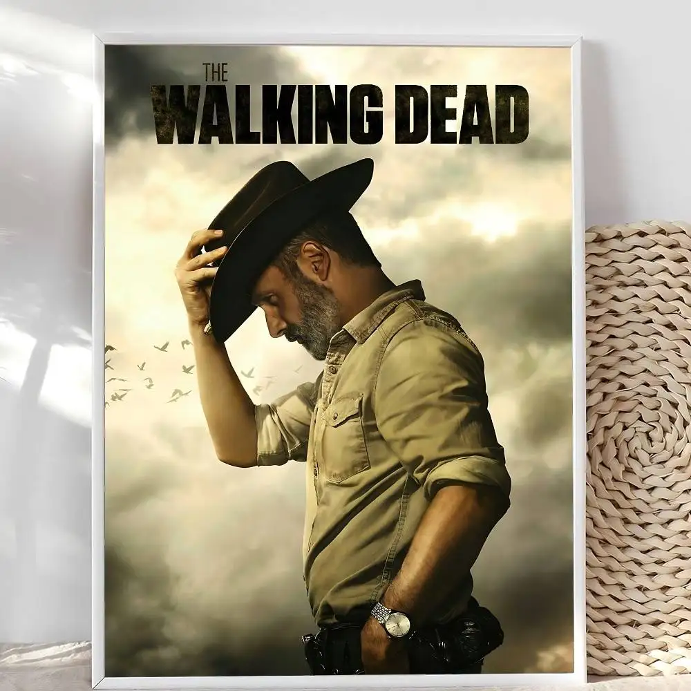 ملصق W-Walking Dead ملصقات لاصقة مقاومة للماء ملصق ورقي للمقهى وبار ديكور المنزل #6