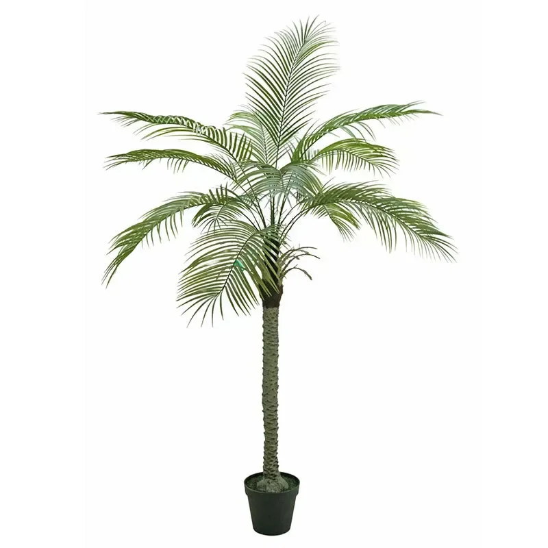 Artificial Needle Sunflower Potted Plant Indoor Home Decoration Fake Tree Floor Standing Ornament Loose Tailed Landscape Faux