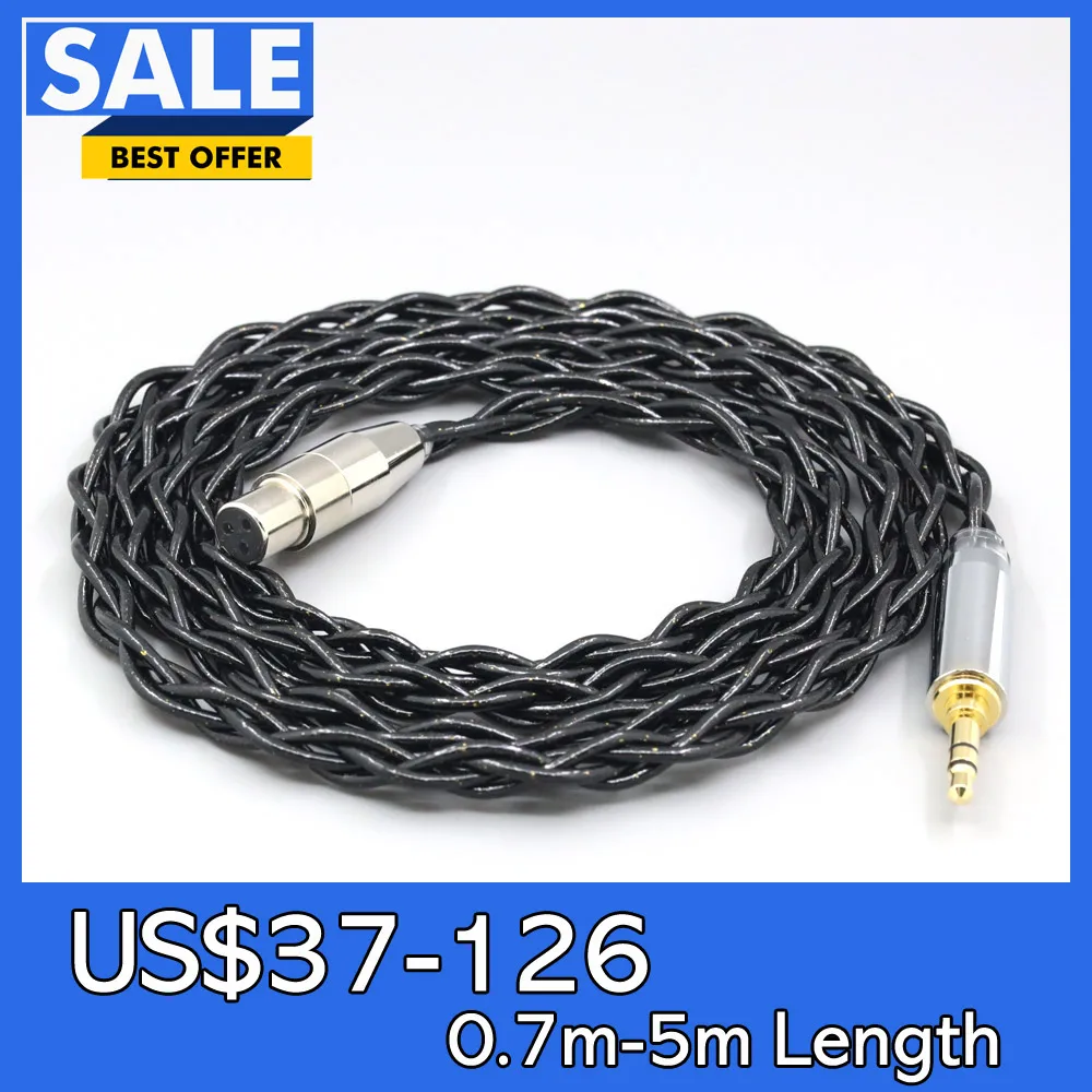 99% Pure Silver Palladium Graphene Floating Gold Cable For Beyerdynamic DT1770 DT1990 PRO AKG K181 pro 2015 M220 LN008346