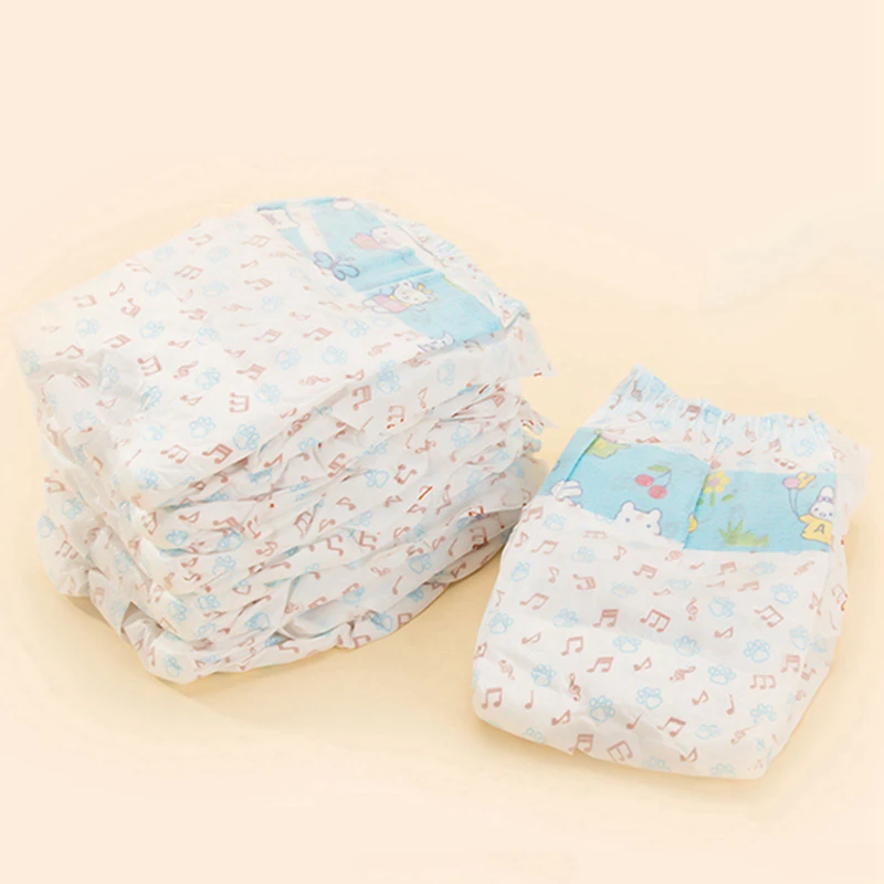 10PCS/pack Super Absorption Physiological Pants Dog Diapers For Dogs Pet Female Dog Cat Disposable Leakproof Nappies Puppy