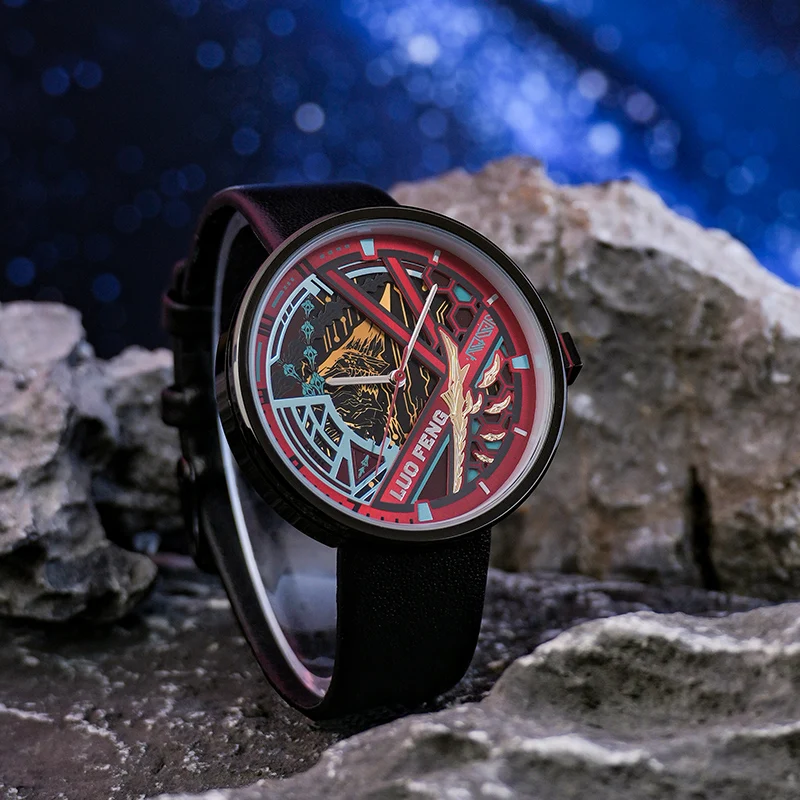 Swallowed Star anime watches official products Derivatives Luo Feng chinese novel character goods Children gift Wristwatch