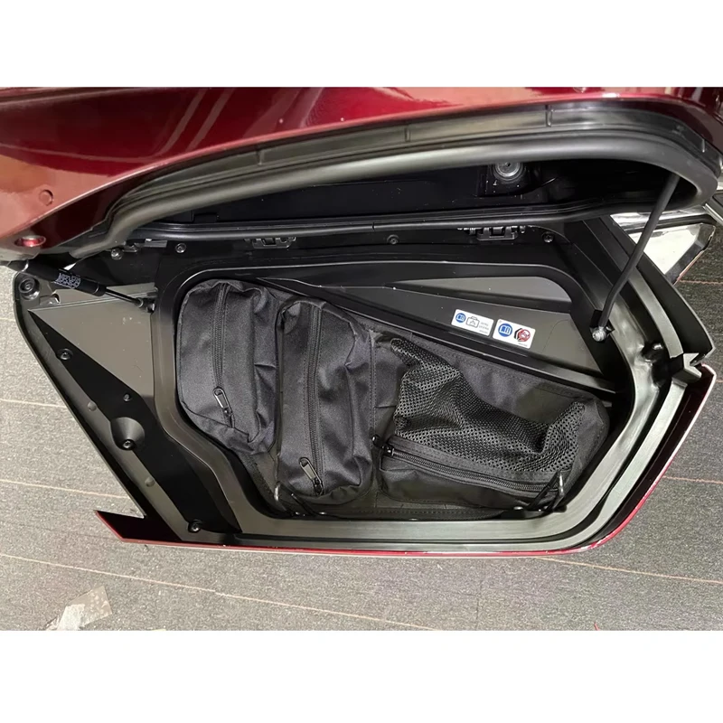 อานกระเป๋าฝาปิดสําหรับHONDA Gold Wing 1800 GL1800 F6B 2018 2019 2020 2021 TrunkฝาปิดSaddlebag Organizerกระเป๋าGL 1800