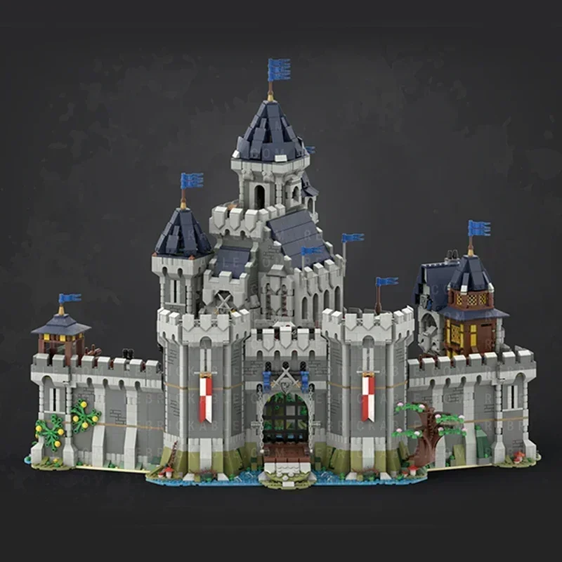 Moc Bouwstenen Militair Kasteel Model Guardians Stronghold Technologie Modulaire Blokken Geschenken Kerst Speelgoed DIY Sets Montage