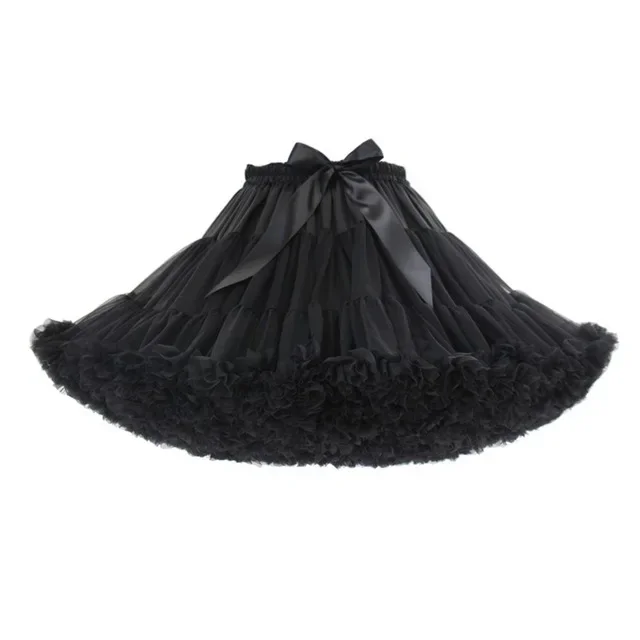 Nieuwe korte tule petticoat jurk meisjes rok tutu lolita faldas cupcake jurk