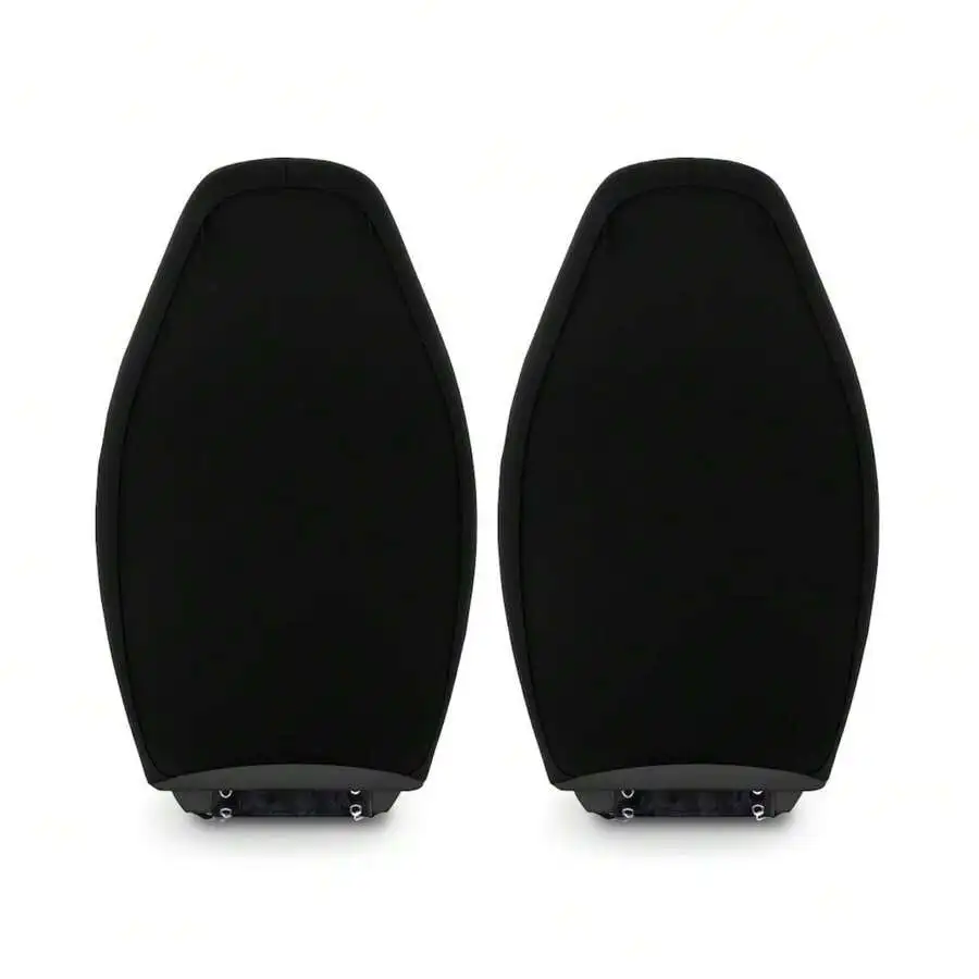 

2pcs Sport Style Racing Car Seat Covers Universal Fit Auto Interior Protector For Men