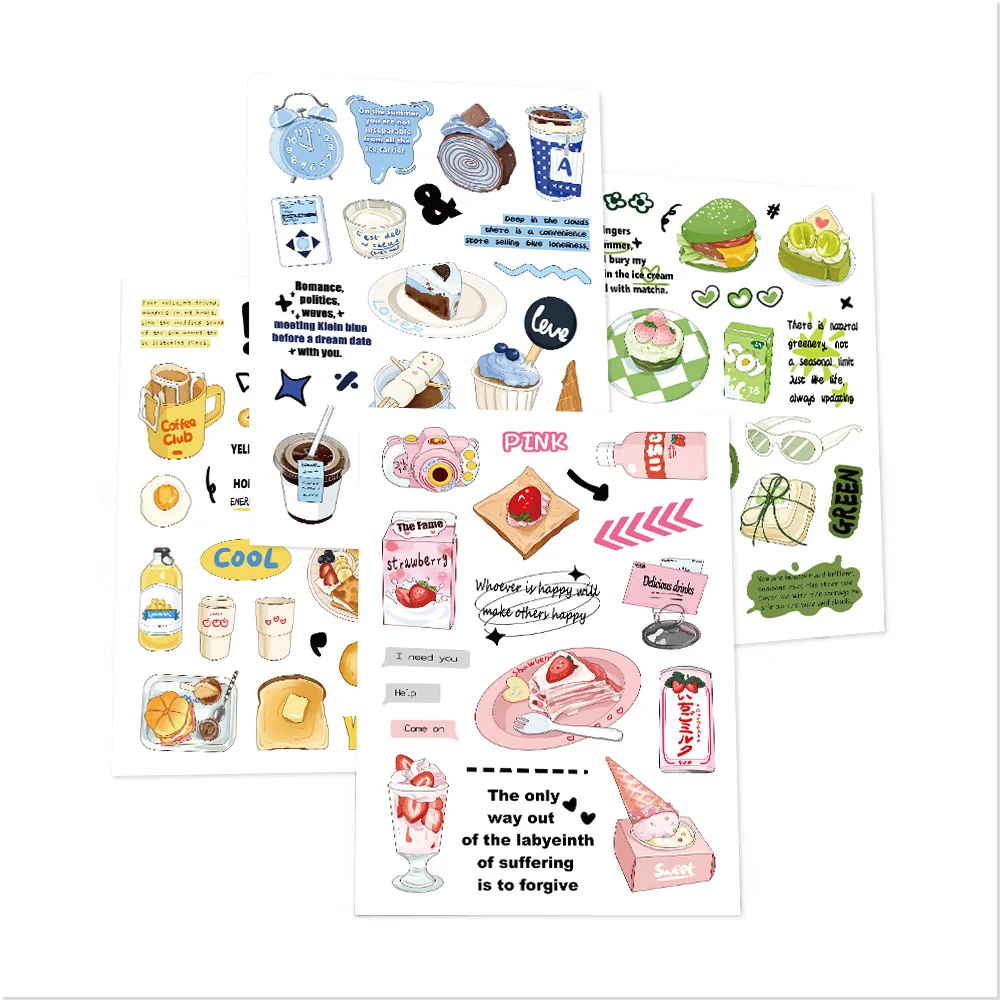 8 قطعة الملح الأصلي الحد الأدنى نمط Guka مقاوم للماء ملصقات الكتابة على الجدران لخوذة دراجة حساب اليد مقلمة DIY الشارات