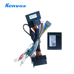 Android Car radio Canbus Box Decoder For Peugeot 407 2004-2020 16 pin Wiring Harness Plug Power Cable adapter