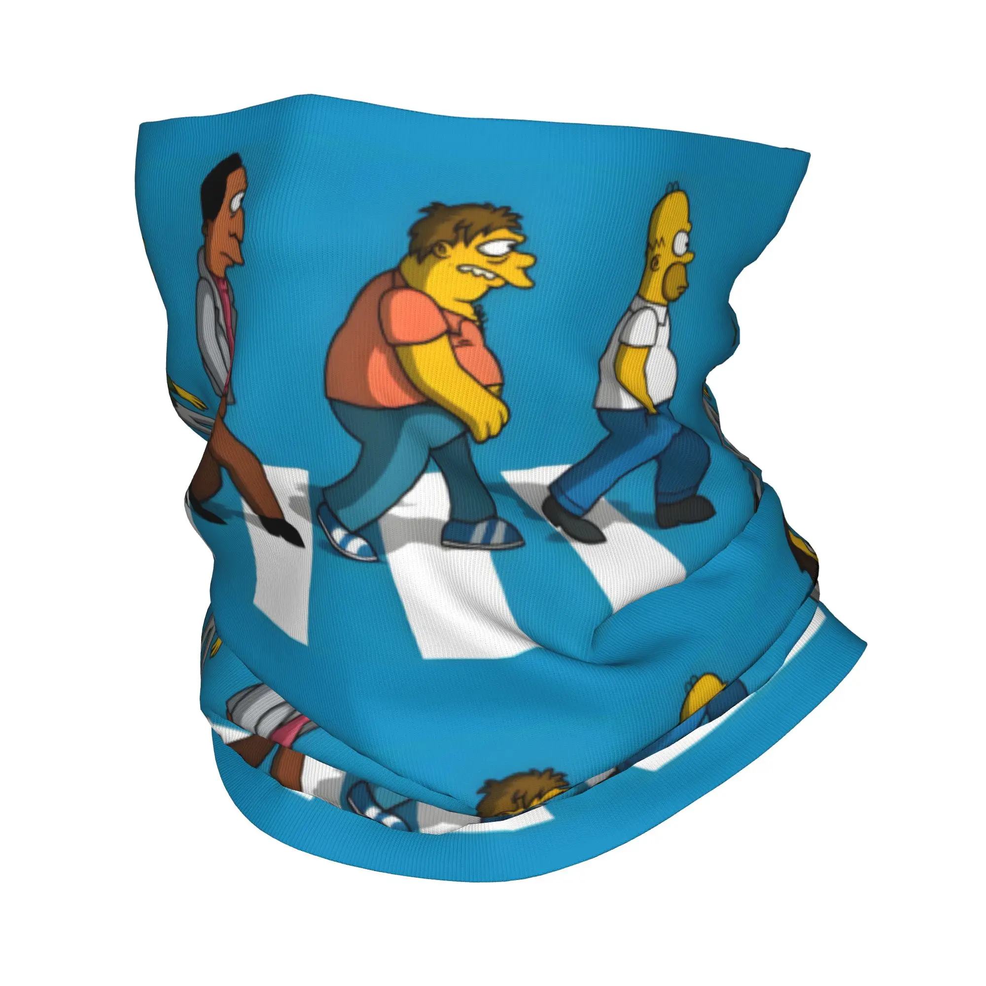 

Custom The S-Simpsones-Anime Band Bandana Neck Gaiter UV Protection Face Scarf Cover Women Men Movie Headwear Tube Balaclava