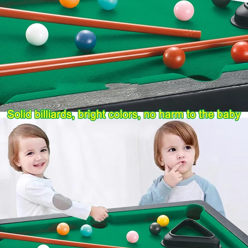 Table Billiards Game Board Match  For Kids Snooker Desktop Parent-child Interactive Intellectual Competitive Mini Pool Table