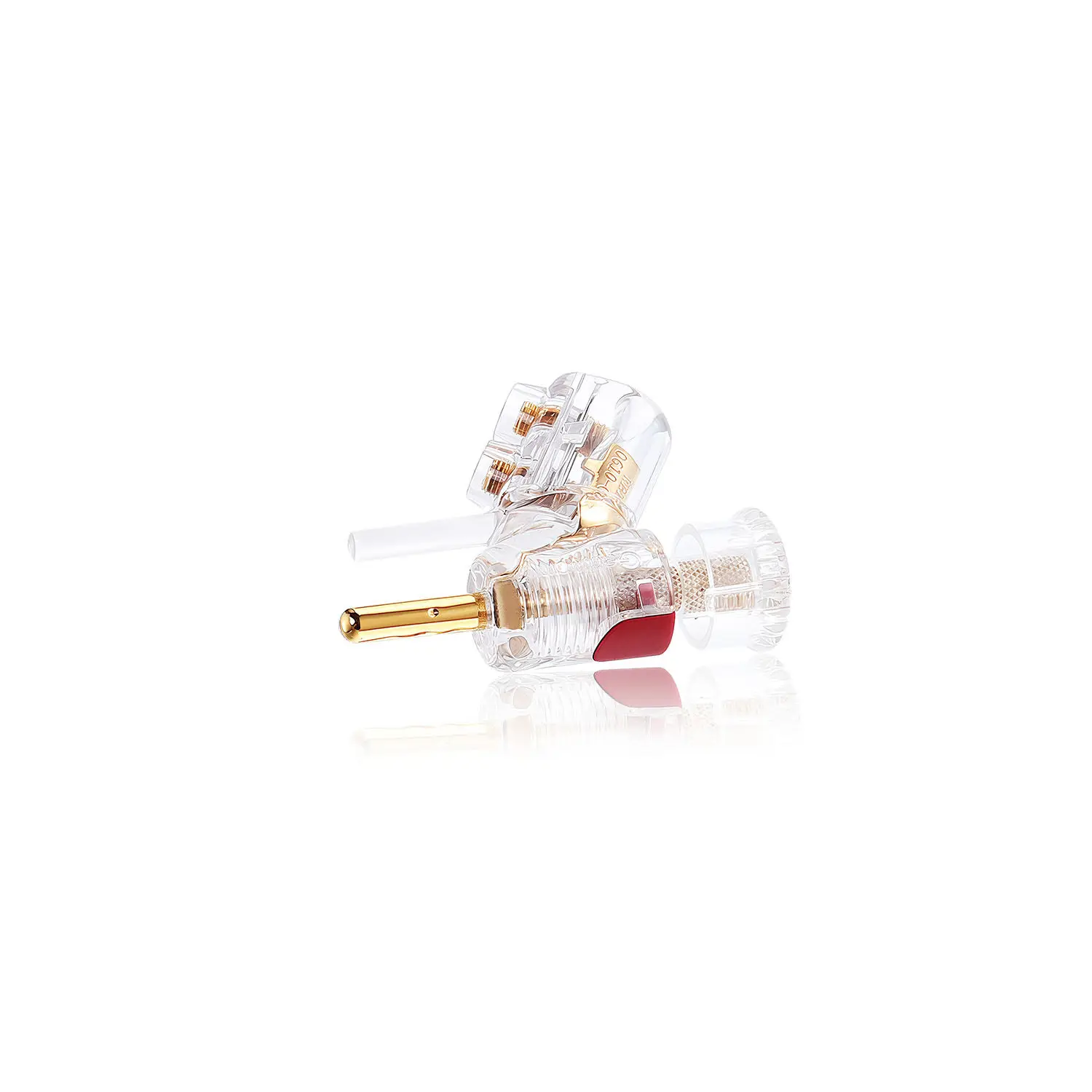 

German WBT Nextgen™ Series 0610CU Pure Copper / AG Pure Silver Hi-Fi Audio Speaker Wire Banana Plug